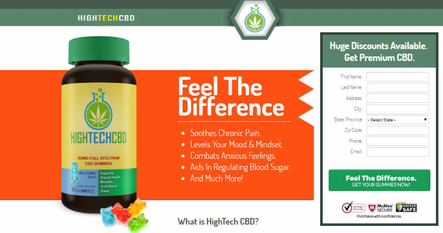 High Tech CBD Gummies Reviews - Is it Works or Scam? Where ...