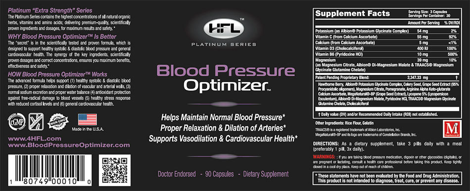 Blood Pressure Optimizer